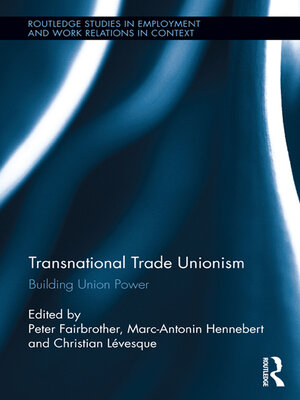 cover image of Transnational Trade Unionism